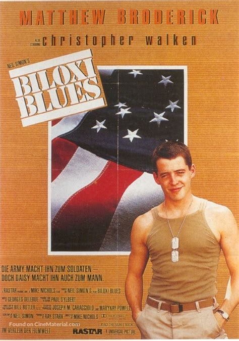 Biloxi Blues 1988 German Movie Poster