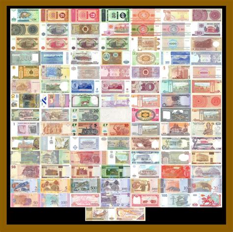 100 pcs of different world mix mixed foreign banknotes currency lot 35 country ebay