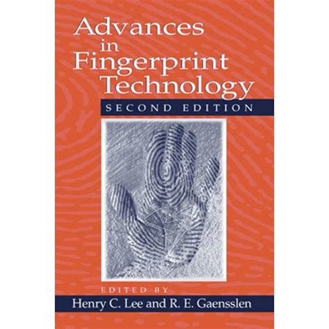 Jual Advances In Fingerprint Technology CRC Press 2001 Shopee Indonesia