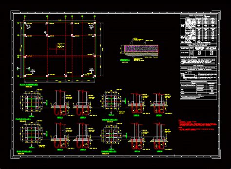 Anchors Foundations Dwg Detail For Autocad Designs Cad