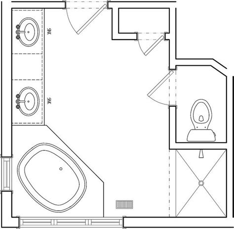 Master bedroom and bathroom floor plans. 17 Best images about Floor Plans on Pinterest | Walk in ...