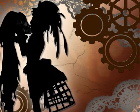 Steampunk Silhouette By Faeriekirara On Deviantart Steampunk Wings