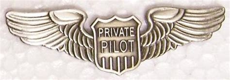 Private Pilot Wings Private Pilot Pilot Wings