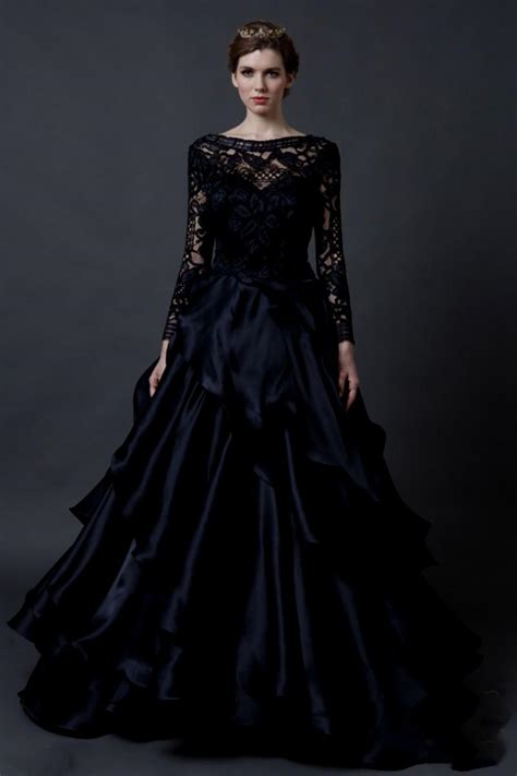 Wedding Dresses With Black Lace Of The Decade Learn More Here