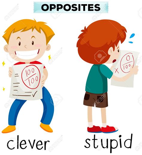 Opposite Words For Clever And Stupid Yapay Zeka Ve Muhteşem Beyin