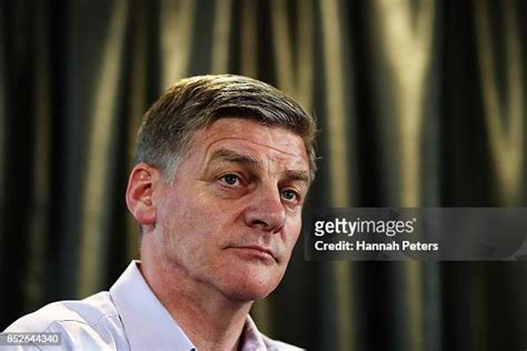 National Party Leader Bill English Speaks To The Media On September