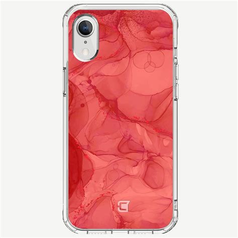 Red Marble Iphone Xr Case Caseco Inc