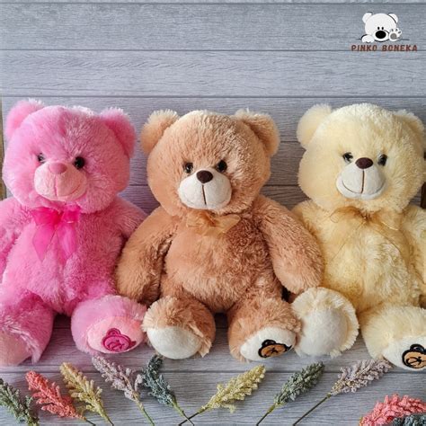 Jual Boneka Beruang Teddy Bear Duduk Murah Dan Bagus Ukuran M