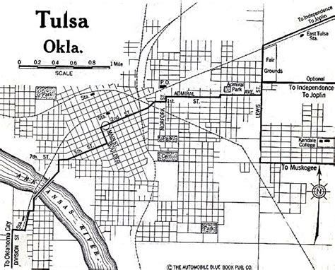 Filetulsa Ok Map 1920 Wikimedia Commons