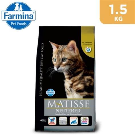 How has farmina earned its reputation for excellence and does it deserve a place in your cat's bowl? Buy Farmina Matisse Neutered Adult Cat Food 1.5 kg | توصيل ...