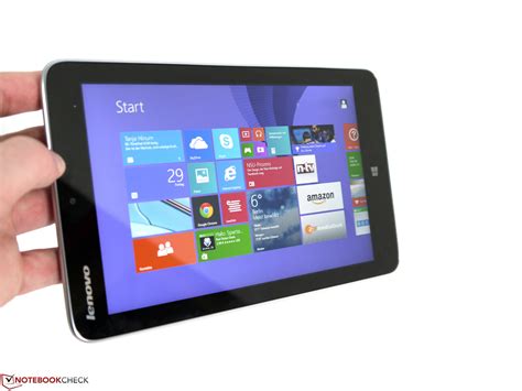 Recensione Breve Del Tablet Lenovo Miix 2 8 Notebookcheckit