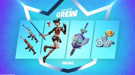 Fortnite List Of All The Crew Pack Released In The Game