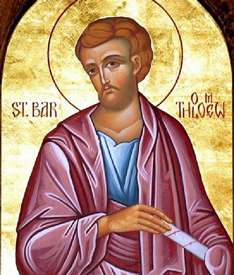 Allan R Bevere Scriptures And Prayer For The Feast Of St Bartholomew