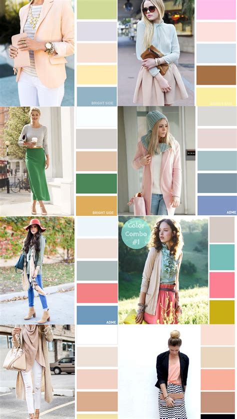 Pastel Color Blocking Guide For Your Summer Outfit Colour Combinations