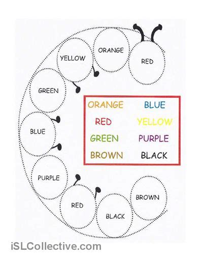 Worksheets On Colours For Kindergarten | Color worksheets, Color