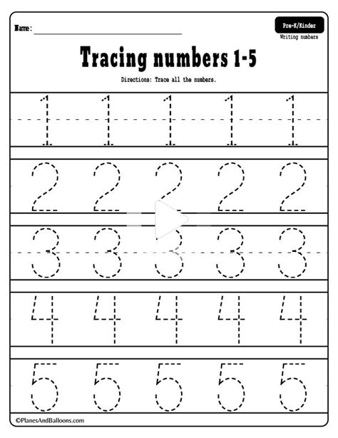 Tracing Worksheets Numbers 1 100 Thekidsworksheet Numbers 1 20