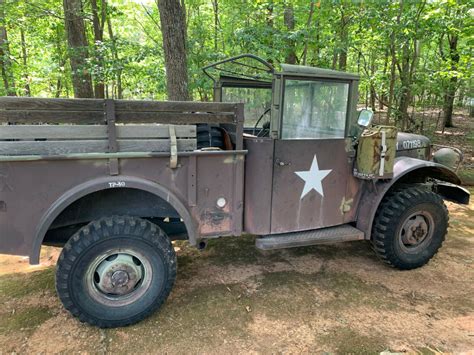1953 Dodge M37 Power Wagon Weapons Carrier With Winch And Extras For Sale