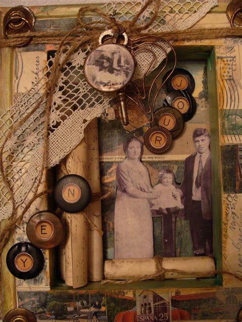 My Art Journal Altered Boxes And Assemblages