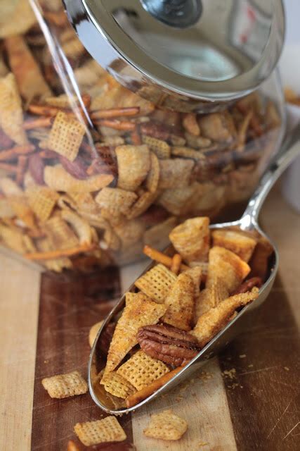 When it comes to party nibbles, a nice homemade snack mix is an easy and simple way to let your guests know how much you care. Little Magnolia Kitchen: TEXAS TRASH | Recipes, Chex mix ...