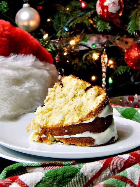 Eggnog pound cake is a festive dessert for the holidays. Eggnog Pound Cake | Bobbi's Kozy Kitchen