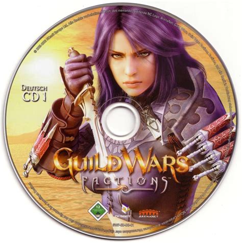 Guild Wars Factions Cover Or Packaging Material MobyGames