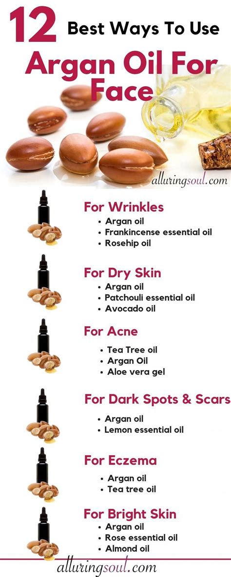 Argan Oil Is Best For Face And Skin It Treat Acne Wrinkles Dark