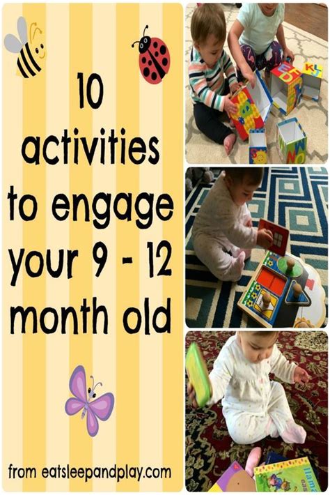 Activities For Your 9 12 Month Old Infant Activities