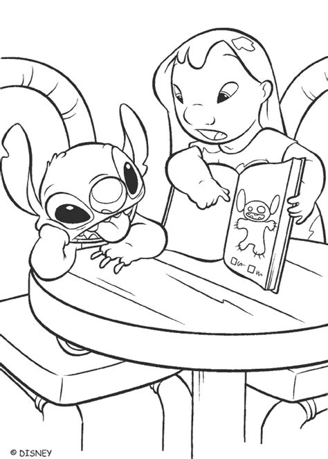 Kids N Coloring Page Lilo And Stitch Lilo And Stitch