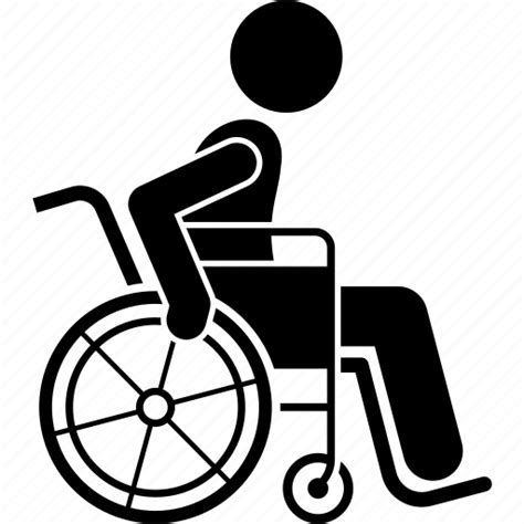 Wheelchair Handicapped Physical Disability Icon Download On Iconfinder
