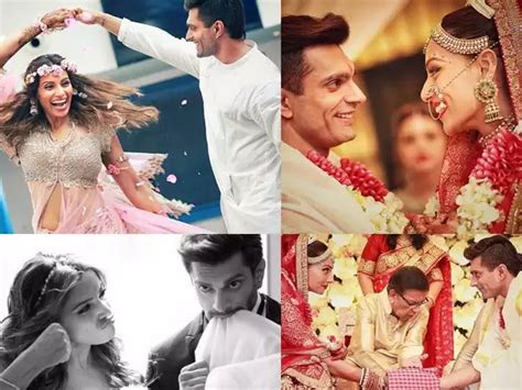 most romantic pictures from karan singh grover and bipasha basu s wedding