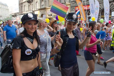 Gay Pride Parade Held In Hungary Peoples Daily Online