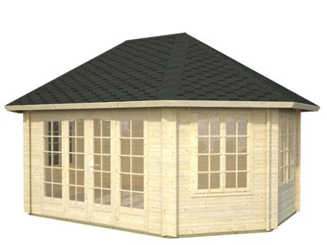 These cabins offer a quiet retreat with views and wooded lots. DIY One-Room Backyard Pavilion Kit Chestnut - BZB Cabins