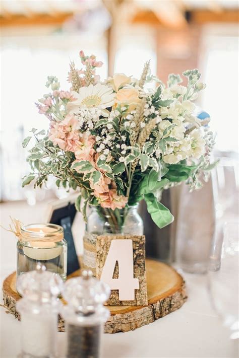 1001 Idées De Décoration De Table Pour Mariage Champêtre Chic