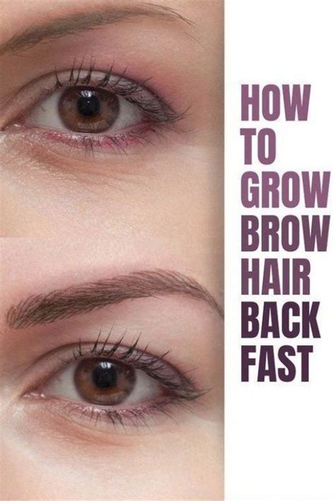 How To Thicken Eyebrows Without Makeup