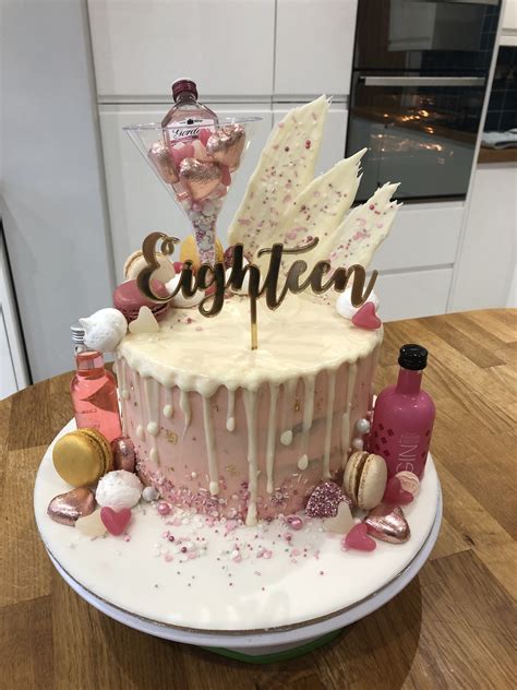 There are 1238 18th birthday ideas for sale on etsy, and they cost us$ 12.08 on average. #easycakes #chocolatecakes in 2020 | 18th birthday cake for girls, Birthday baking, 18th cake