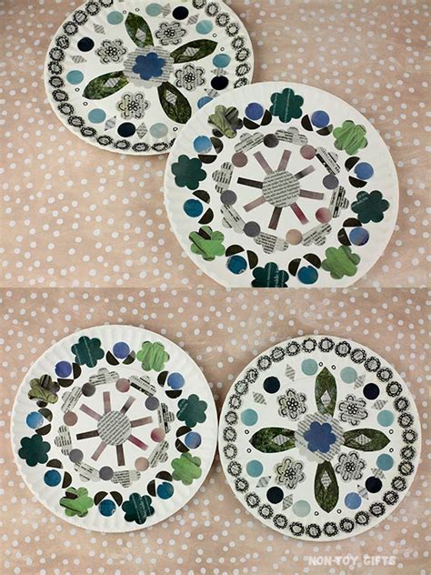 Paper Plate Mandala Craft For Kids Non Toy Ts