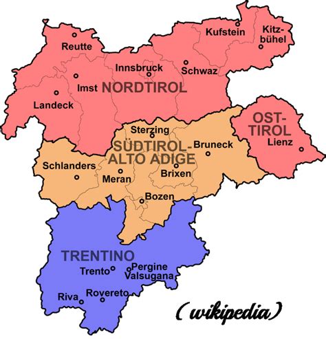 Zuid Tiroltrentino Regio