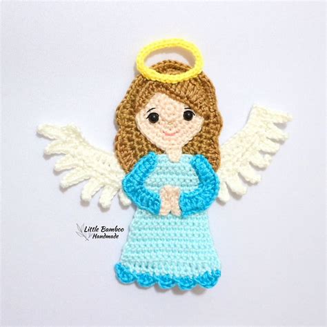 Ravelry Angel Applique Pattern By Little Bamboo Handmade