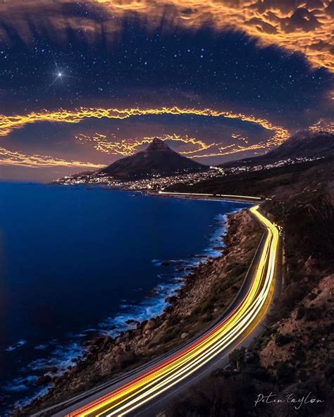 An Unbelievable Night Sky At Camps Bay South Africa By Petesmyname 🙌🏽