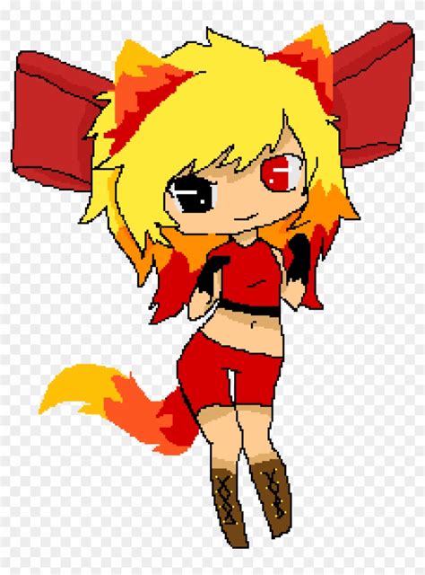 Fire Girl - Cartoon, HD Png Download - 1000x1200(#4018064) - PngFind