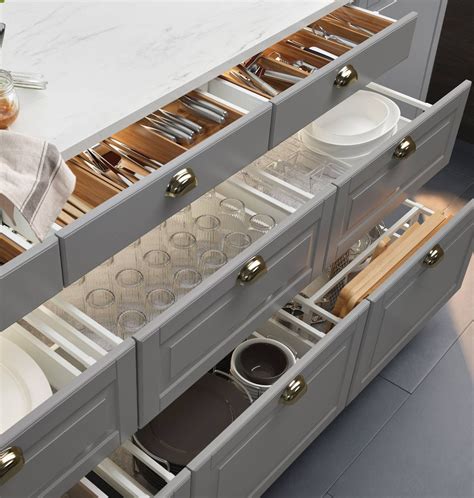 Use a screwdriver to tighten the screws. Why You Should Choose Drawers Over Cabinets in Your ...