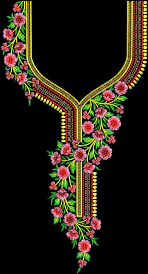 Extensive Collection Of Embroidery Neck Design Images In Full 4k
