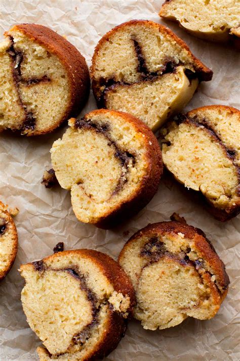 Even though these cakes aren't connected to any recipe, their shape is similar to the european version called gugelhupf. Chai Cinnamon Swirl Bundt Cake | Sally's Baking Addiction