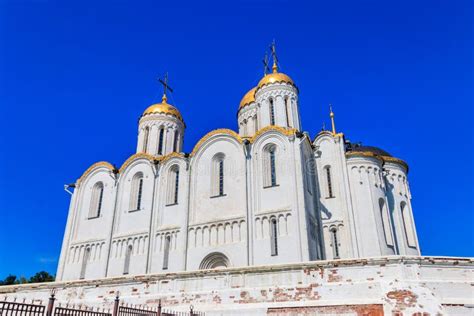 Dormition Cathedral Assumption Cathedral In Vladimir Russia Stock