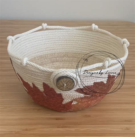 Coiled Rope Bowl Rope Basket Diy Rope Basket Clothesline Basket
