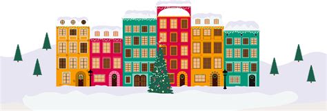 Christmas Little Town 11016500 Png