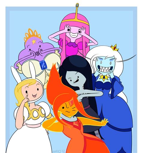 Girls Smile For The Camera Adventure Time With Finn And Jake Fan Art