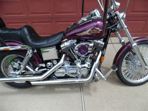 Super glide, electra glide, sportster and currently have a road king custom and an fxdwg3 the glide, a cvo bike, actually has 2 degrees more rake than a standard wg and has a lowered. Custom 1999 Harley Davidson Wide Glide