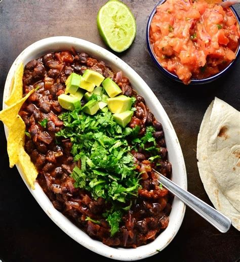 Mexican Black Bean Stew Vegan Everyday Healthy Recipes