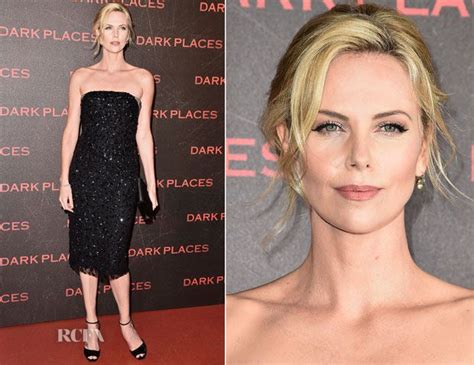 Charlize Theron In Christian Dior Couture Dark Places Paris